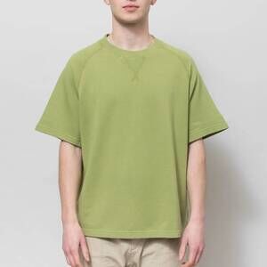NEW FAR AFIELD edmond short sleeve t-shirt in green